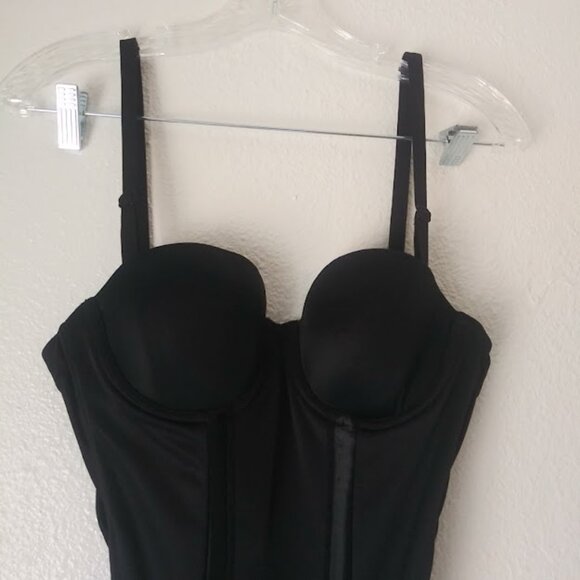 Maidenform women's size 34B black shapewear - Picture 2 of 13